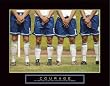 Courage - Soccer Players, Motivational Poster