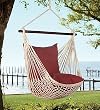 Hammock Swing Pillows 22 Sq. Set of 2, in Brick