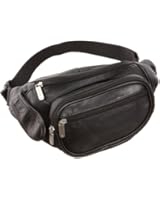 Travelon Leather Waist-Pack with Organizer