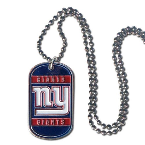 NFL New York Giants Dog Tag Necklace
