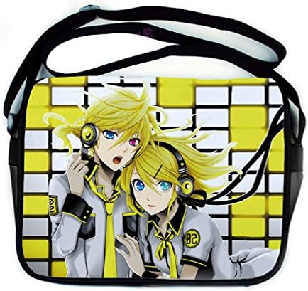 Olyer Canvas Rin and Len Kagamine Messenger School Vocaloid Hatsune Miku Shoulder Bag 6 Designs