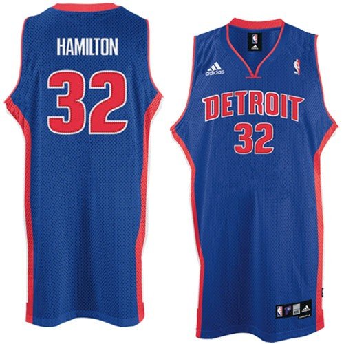 Adidas Detroit Pistons Richard Hamilton Swingman Road Jersey Xx Large