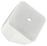 Boston Acoustics SoundWare Cube XS Satelliten Lautsprecher Hochglanz wei&szlig;