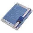 Rotary Trimmer, Trims 10 Sheets, 12" Cutting Length, Gray