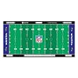 Zelosport Boys Nfl Licensed Finger Football Game Mat(Ravens Finger Football)
