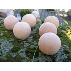 Terracottakugeln mit einem Durchmesser von 17cm.2er Set!!!Sehr h�bsche Dekoration f�r Garten.Beet und Terrasse.