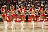 Chicago Bulls v Houston Rockets: Photographic Poster Print by Bill Baptist, 28x42