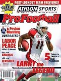 2011 Athlon Sports NFL Pro Football Magazine Preview- Arizona Cardinals Cover