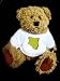Teddy Bear with map, geograpy, kenya, region, africa, outline, area, land t-shirt