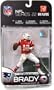 McFarlane Toys NFL Sports Picks Series 22 2009 Wave 3 Action Figure Tom Brady (New England Patriots) Red AFL Jersey Silver Collector Level Chase