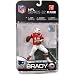 McFarlane Toys NFL Sports Picks Series 22 2009 Wave 3 Action Figure Tom Brady (New England Patriots) Red AFL Jersey Silver Collector Level Chase