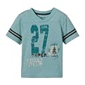 Toddler Boys' Cherokee&reg; Short-sleeve Football Tee - Aqua Parade