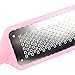 Queentools Colossal Pedicure Foot Rasp and Callus Remover Sided Stainless Steel -Remove Hard Skin Set of 2(Pink)