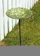 Tree of Life Glass Birdbath