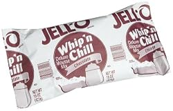 JELL-O Whip'n Chill Chocolate Mousse Mix, 15-Ounce Packages (Pack of 8)