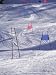Slalom Ski Race Course Photographic Poster Print by Bob Winsett, 24x32