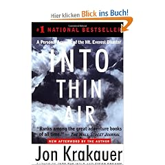 Into Thin Air: A Personal Account of the Mt. Everest Disaster