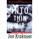 Into Thin Air: A Personal Account of the Mt. Everest Disaster ~ Jon Krakauer