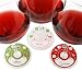 Holiday Christmas Wine Glass ID Marker Tags - Set of 24