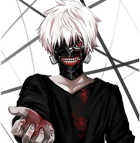 YSTD® Tokyo Ghoul Kaneki Short Sliver White Anime Cosplay Straight Hair Costume Wigs