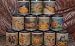 Two Halloween Scented Tin Candles Creme Brulee & Sugar N' Spice