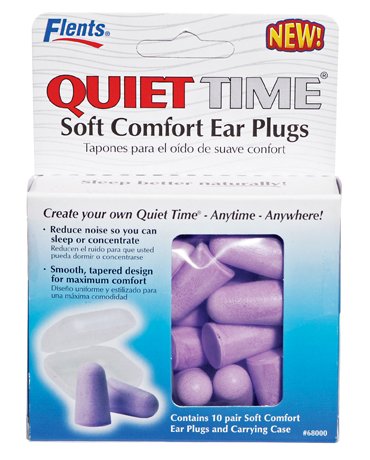 Flents Quiet Time Comfort Foam Ear Plugs - 10 Pair On Sale