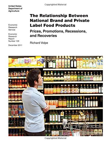 The Relationship Between National Brand and Private Label Food Products: Prices, Promotions, Recessions, and Recoveries: Economic Research Report Number 129