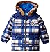 Wippette Boys' Little Puffer Coat in Plaid