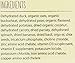The Honest Kitchen Halcyon Organic Whole Grain Dog Food - Natural Human Grade Dehydrated Dog Food Duck 4 lbs (Makes 16 lbs)