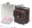 Picnic Ascot 262BR Hip Flask and Playing Cards