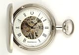 Desperado Lincoln 17 Jewel Chrome Plated Pocket Watch