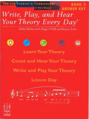 write play and hear your theory every day book 2 answer key