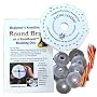 Kumihimo Starter Kit: KumiLoom Disk/Bobbins/Booklet/Cord