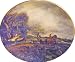 Coalport John Constable Plate The Leaping Horse