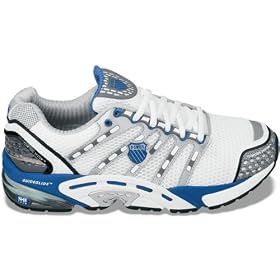 Buy K-Swiss Mens Konesic Running Shoe (White Blue Charcoal)