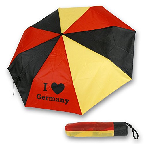 WM / EM Fanartikel Deutschland Sortiment in großer Auswahl (1x Taschenschirm)