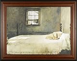 Master Bedroom Andrew Wyeth Dog Sleep Gallery Quality Framed Print Pictures 32x25