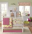 Bubble Gum 6 Piece Crib Bedding Set by Banana Fish