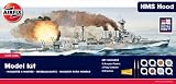 Airfix A50071 Royal Navy HMS Hood 1:600 Scale Warship Gift Set including paint glue & brushes