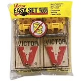 Woodstream M035 2PK Two Pack Easy Set Mouse Traps - Case of 36