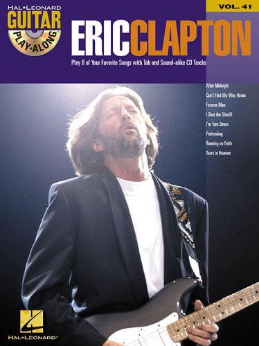 Eric Clapton: Guitar Play Along Volume 41 (Hal Leonard Guitar Play Along) 513tdoXXu%2BL Eric Clapton: Guitar Play Along Volume 41 (Hal Leonard Guitar Play Along)