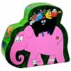BT2205 - Universal Trends - Die Barbapapas auf Safari - Puzzle, 36 Teile