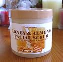 Honey & Almomd Facial Scrub/Pure Honey/Pure Almond Meal/6.2 Oz