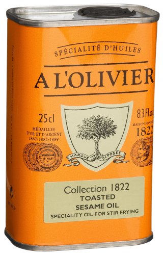 L'Olivier Toasted Sesame, 8.3-Ounce Tins (Pack of 2)