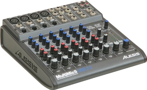 Alesis Multimix 8. Alesis MultiMix 8 USB 2.0