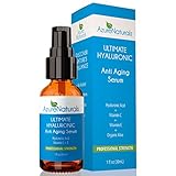 BEST Hyaluronic Acid Moisturizer For Your Face, Our Anti Aging Vitamin C Serum Also Contains Vitamin E + Organic Aloe, The Best Anti Wrinkle Skin Care