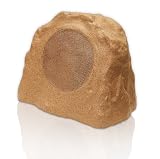 OSD Audio RX805 Weather Resistant Indoor/Outdoor Rock Speaker, Pair (Sandstone Brown)