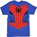 Marvel Comics Spider-man Red/Blue Costume T-Shirt Tee