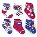 Minnie Mouse Girls 6 pack Socks (Baby)