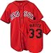 Jason Varitek Boston Red Sox Alternate Scarlet Youth MLB Replica Jersey